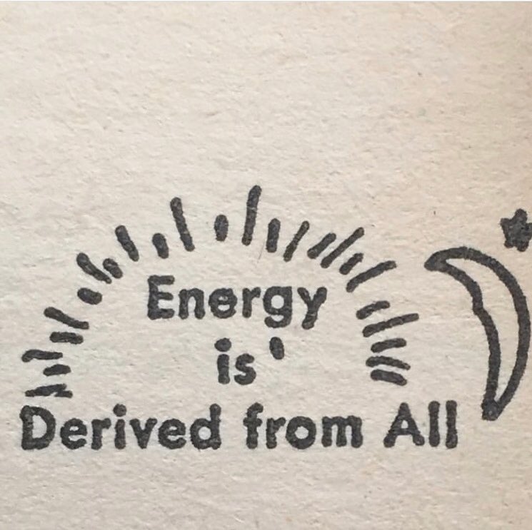 energy is derived from all